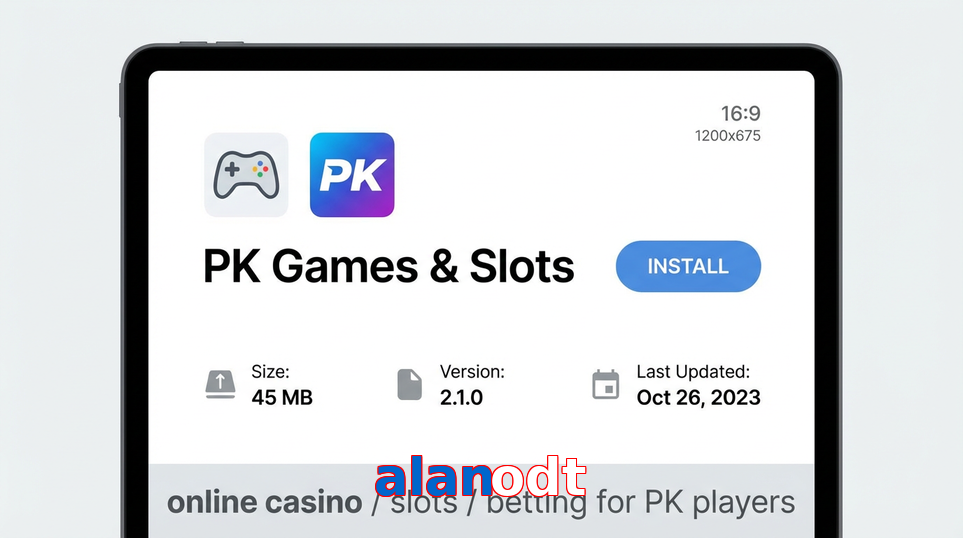 Game list for Alanodt gameapk section